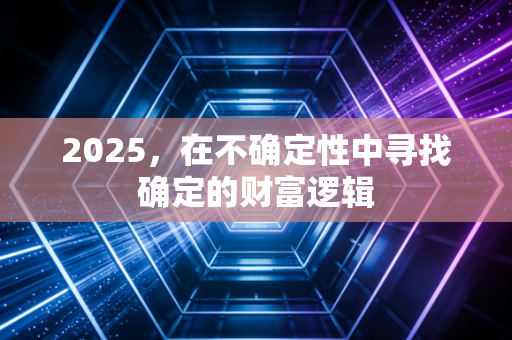 2025，在不确定性中寻找确定的财富逻辑