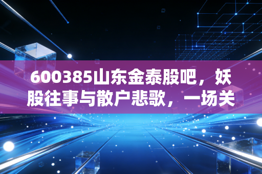 600385山东金泰股吧,妖股往事与散户悲歌,一场关于ST魔咒的深度博弈