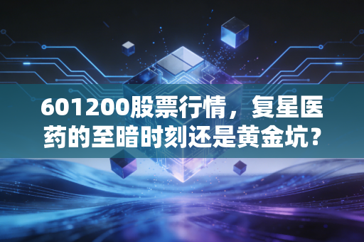 601200股票行情，复星医药的至暗时刻还是黄金坑？聊聊我对医药白马的几点思考