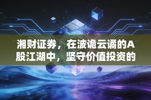 湘财证券,在波诡云谲的A股江湖中,坚守价值投资的老法师与财富摆渡人