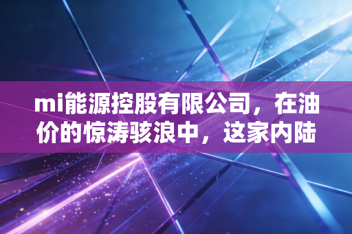 mi能源控股有限公司，在油价的惊涛骇浪中，这家内陆油企还能撑多久？