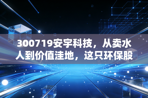 300719安宇科技，从卖水人到价值洼地，这只环保股到底有没有春天？