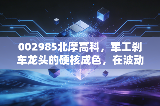 002985北摩高科,军工刹车龙头的硬核成色,在波动中寻找确定性