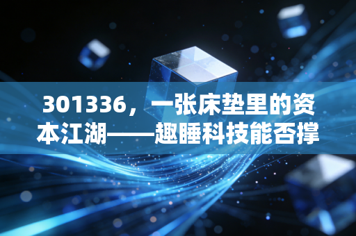 301336，一张床垫里的资本江湖——趣睡科技能否撑起年轻人的睡眠自由？