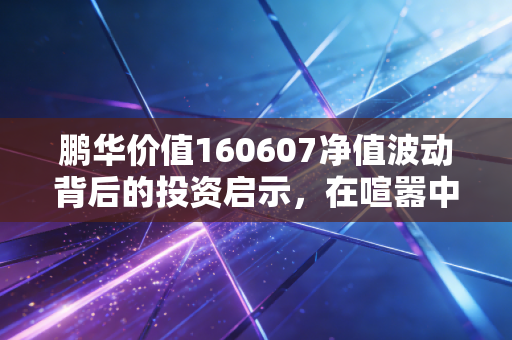 鹏华价值160607净值波动背后的投资启示，在喧嚣中坚守价值的笨功夫