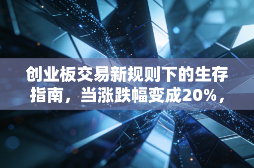 创业板交易新规则下的生存指南，当涨跌幅变成20%，你的心脏还好吗？