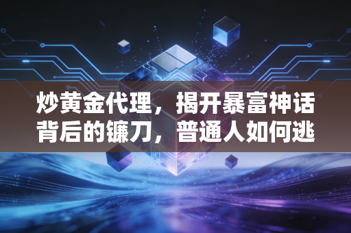 炒黄金代理，揭开暴富神话背后的镰刀，普通人如何逃离这场金钱杀戮