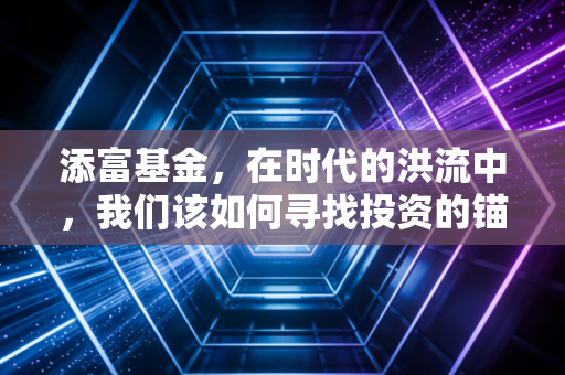 添富基金，在时代的洪流中，我们该如何寻找投资的锚？