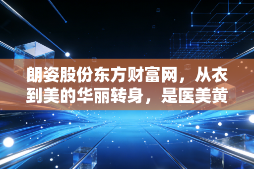 朗姿股份东方财富网，从衣到美的华丽转身，是医美黄金时代的最后狂欢还是泡沫破裂的前奏？