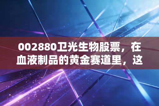 002880卫光生物股票，在血液制品的黄金赛道里，这只深圳国资底色的小白马还能跑多远？