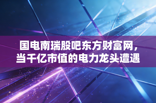 国电南瑞股吧东方财富网，当千亿市值的电力龙头遭遇噪音轰炸，散户该如何在情绪的巨浪中淘金？