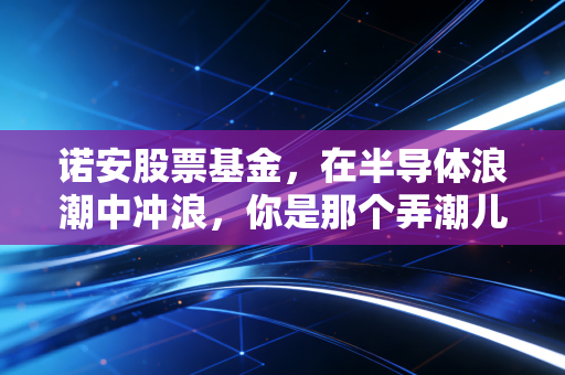 诺安股票基金，在半导体浪潮中冲浪，你是那个弄潮儿还是被拍在沙滩上的看客？