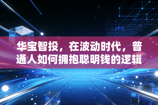 华宝智投，在波动时代，普通人如何拥抱聪明钱的逻辑？