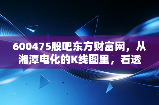 600475股吧东方财富网，从湘潭电化的K线图里，看透散户的悲欢离合与周期股的残酷真相