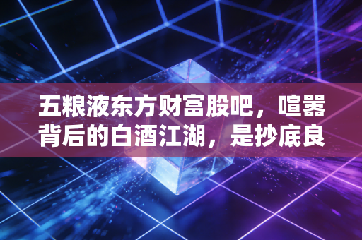 五粮液东方财富股吧，喧嚣背后的白酒江湖，是抄底良机还是价值陷阱？