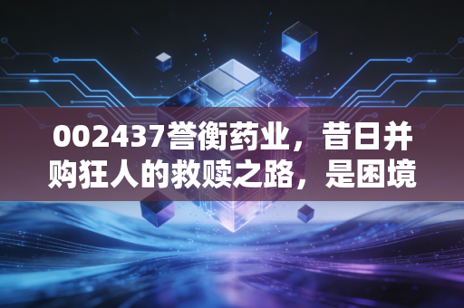 002437誉衡药业，昔日并购狂人的救赎之路，是困境反转还是价值陷阱？
