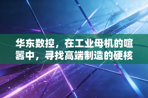 华东数控，在工业母机的喧嚣中，寻找高端制造的硬核底色