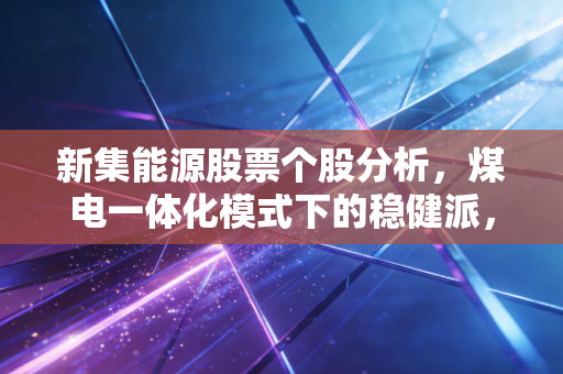 新集能源股票个股分析，煤电一体化模式下的稳健派，能否穿越周期成为你的长情现金奶牛？