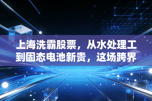 上海洗霸股票，从水处理工到固态电池新贵，这场跨界豪赌你看懂了吗？