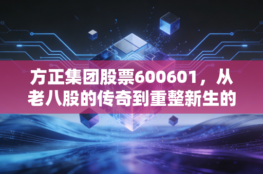 方正集团股票600601，从老八股的传奇到重整新生的阵痛，我们该如何看待这只股票？