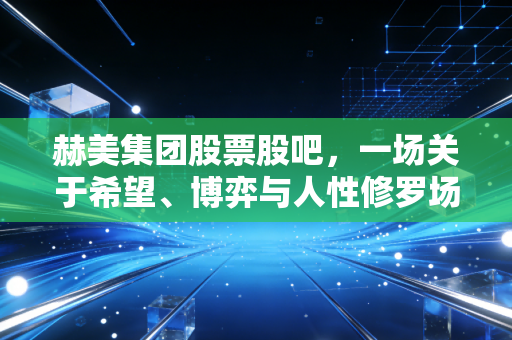 赫美集团股票股吧，一场关于希望、博弈与人性修罗场的真实写照