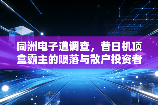 同洲电子遭调查，昔日机顶盒霸主的陨落与散户投资者的血泪教训