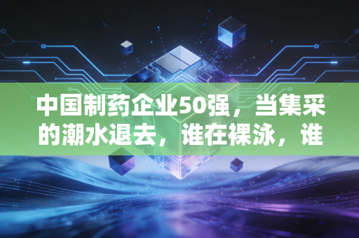 中国制药企业50强，当集采的潮水退去，谁在裸泳，谁在造船？