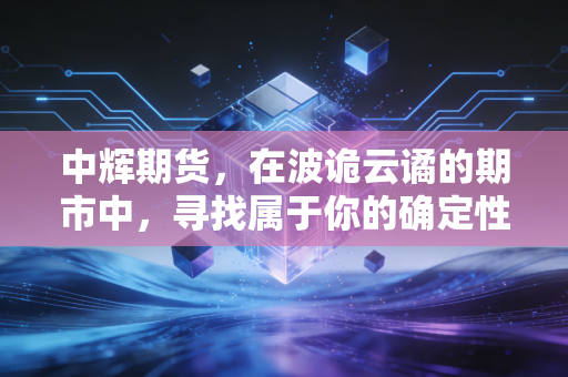 中辉期货，在波诡云谲的期市中，寻找属于你的确定性
