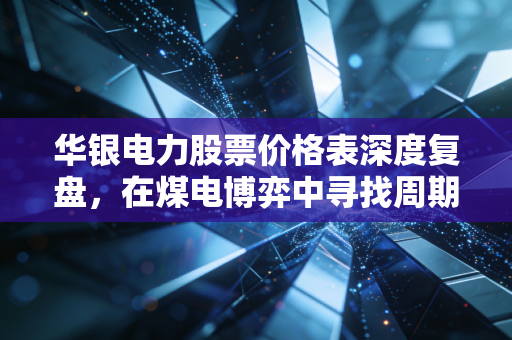 华银电力股票价格表深度复盘，在煤电博弈中寻找周期的心跳