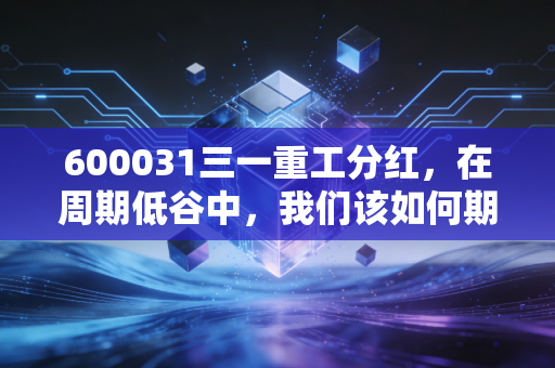 600031三一重工分红,在周期低谷中,我们该如何期待大国重器的诚意?