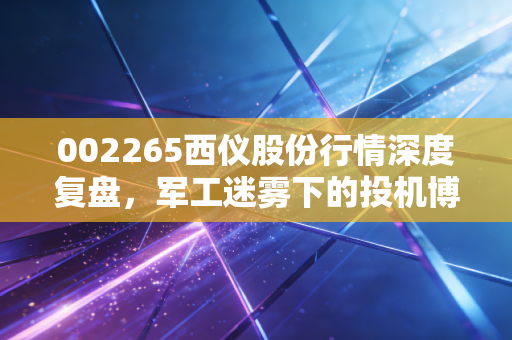 002265西仪股份行情深度复盘，军工迷雾下的投机博弈与散户生存实录
