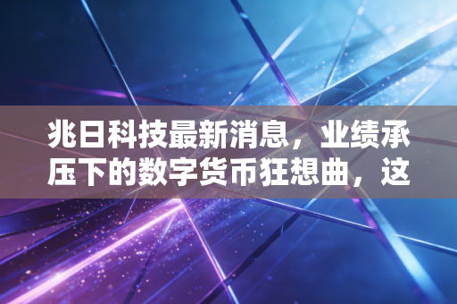 兆日科技最新消息，业绩承压下的数字货币狂想曲，这只票到底有没有未来？