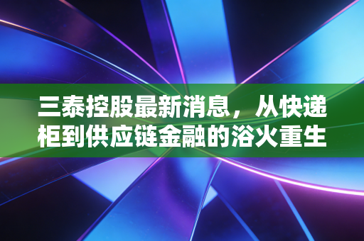 三泰控股最新消息，从快递柜到供应链金融的浴火重生，是风口还是陷阱？