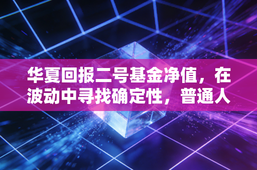华夏回报二号基金净值，在波动中寻找确定性，普通人该如何读懂这张成绩单？