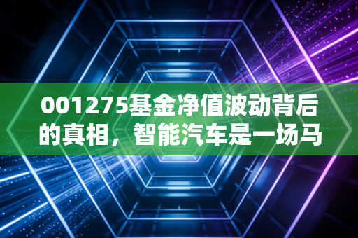 001275基金净值波动背后的真相,智能汽车是一场马拉松,而不是百米冲刺