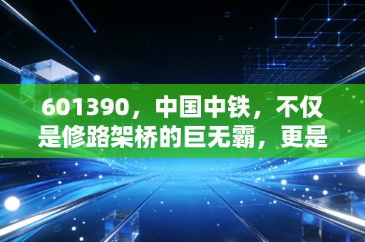 601390，中国中铁，不仅是修路架桥的巨无霸，更是穿越周期的稳健压舱石