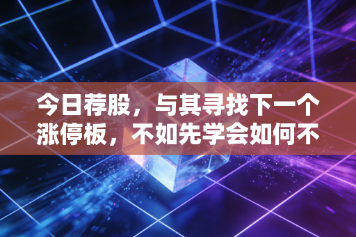 今日荐股，与其寻找下一个涨停板，不如先学会如何不被市场收割