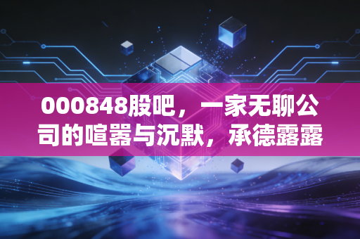 000848股吧，一家无聊公司的喧嚣与沉默，承德露露到底还能不能打？
