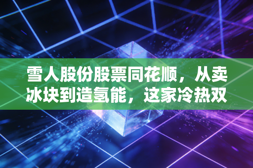 雪人股份股票同花顺,从卖冰块到造氢能,这家冷热双修的企业到底值不值得我们长情相守?
