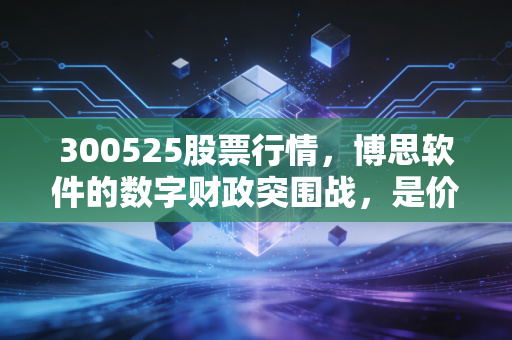 300525股票行情，博思软件的数字财政突围战，是价值洼地还是高估陷阱？