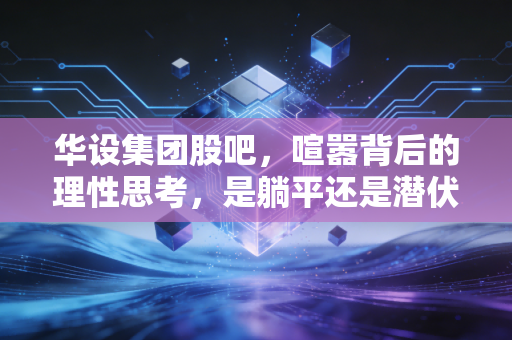 华设集团股吧,喧嚣背后的理性思考,是躺平还是潜伏?