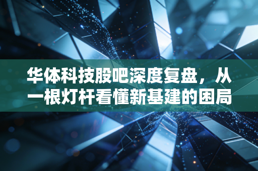 华体科技股吧深度复盘,从一根灯杆看懂新基建的困局与突围,散户的焦虑谁来买单?