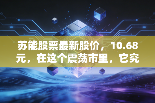 苏能股票最新股价，10.68元，在这个震荡市里，它究竟是避风港还是价值陷阱？