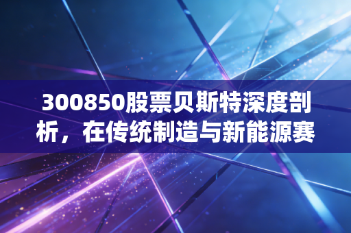 300850股票贝斯特深度剖析,在传统制造与新能源赛道间寻找确定性