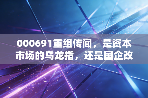 000691重组传闻，是资本市场的乌龙指，还是国企改革的排头兵？