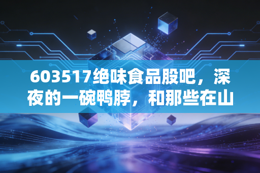 603517绝味食品股吧，深夜的一碗鸭脖，和那些在山顶站岗的股民们——绝味食品还能翻身吗？