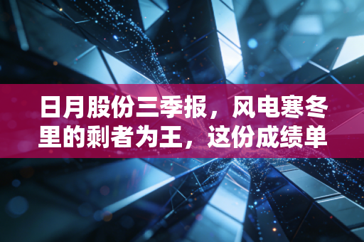 日月股份三季报，风电寒冬里的剩者为王，这份成绩单藏着怎样的冷暖？