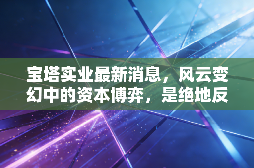 宝塔实业最新消息,风云变幻中的资本博弈,是绝地反击还是昙花一现?
