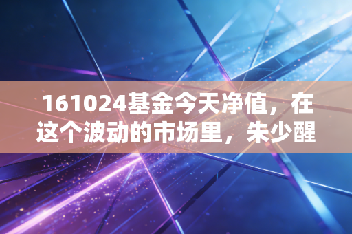 161024基金今天净值，在这个波动的市场里，朱少醒的长跑还值得我们陪跑吗？