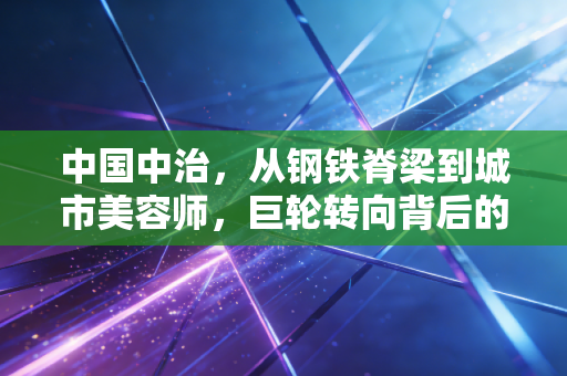 中国中治,从钢铁脊梁到城市美容师,巨轮转向背后的冷思考与暖期待